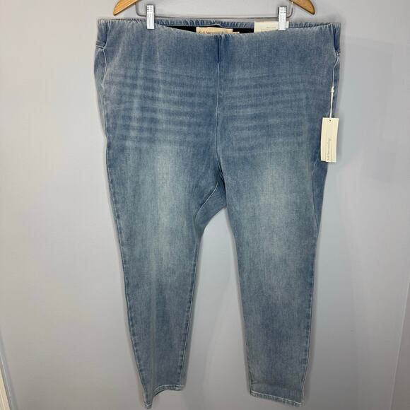 Soft Surrounding Pull on Skinny Jeggings Jean Stretch Pull-on Women's 2X New - Picture 1 of 9